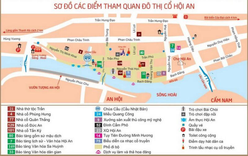bản đồ du lịch thành phố đà nẵng
