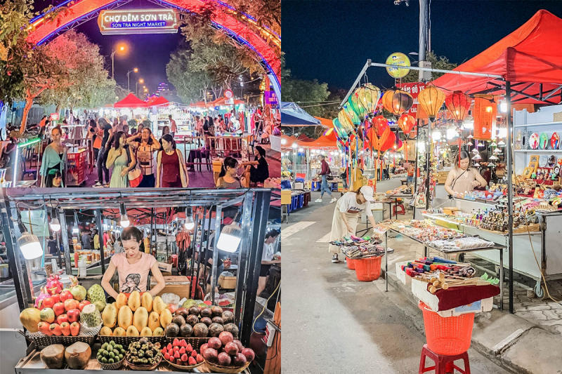 khu chợ đêm Đà Nẵng