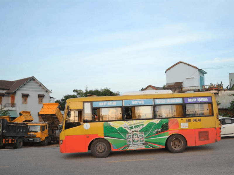 Tuyến xe bus số 08: Tam Kỳ - Đại Phong (Đại Lộc) 