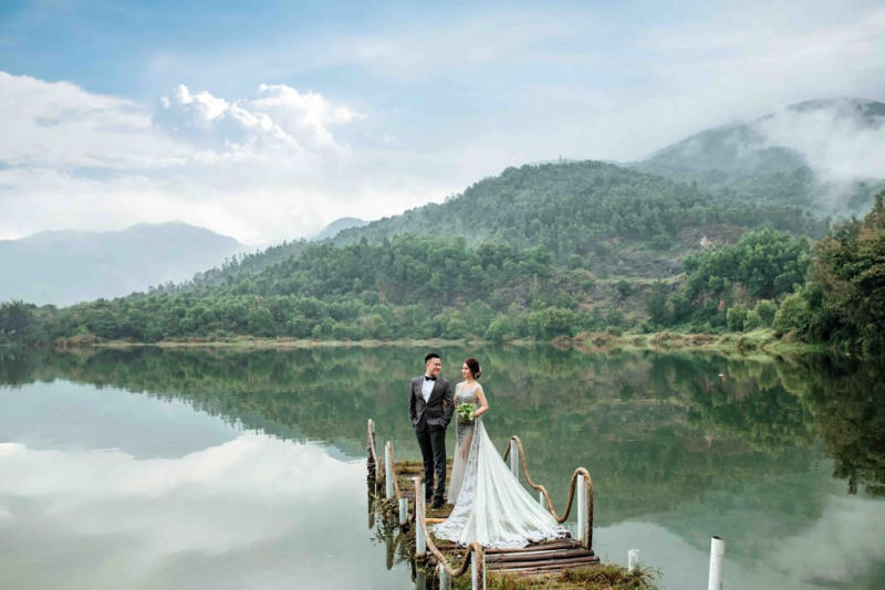 Hồ Xanh: Vẻ đẹp nên thơ và lãng mạn