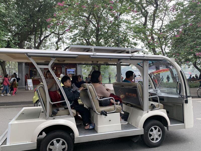 Một số loại xe điện du lịch phổ biến tại Đà Nẵng
