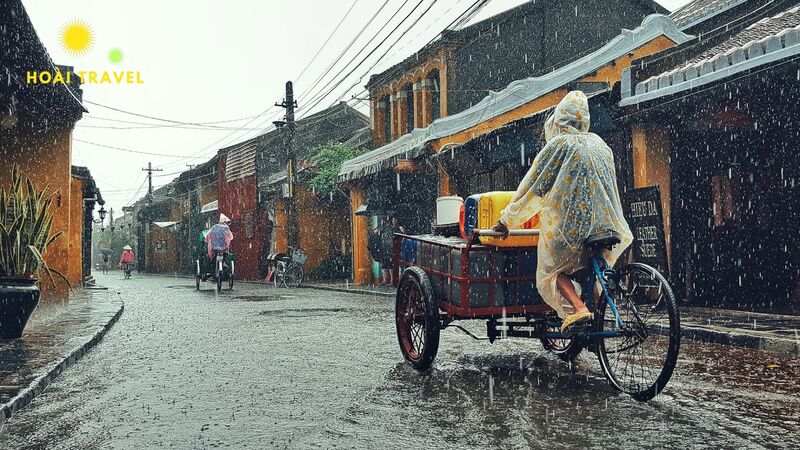 Thời tiết Hội An Đà Nẵng vào mùa mưa