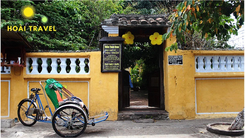 Lối vào nhà thờ tộc Trần trở thành điểm check in yêu thích của nhiều người