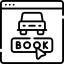 Đặt xe ô tô Bước 1