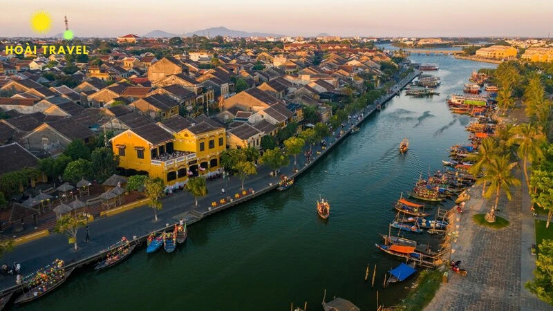 Một thoáng Hội An nhìn từ trên cao
