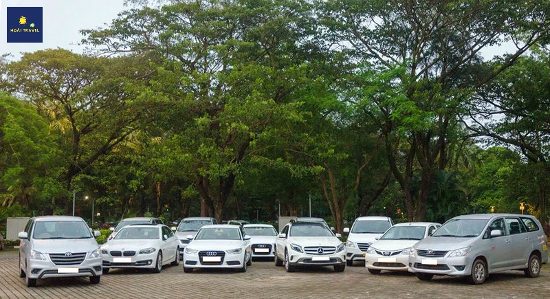 Dàn xe từ 4-16 chỗ tại Hoài Travel luôn được bảo dưỡng định kỳ, sạch sẽ trước khi giao.