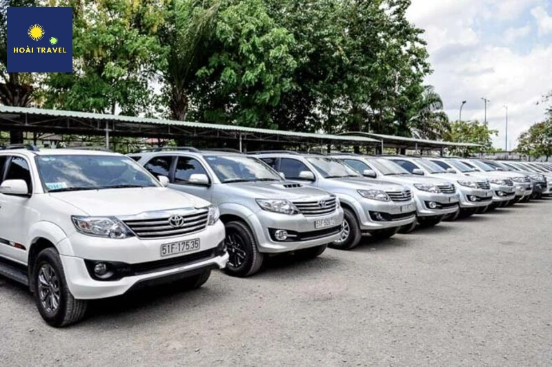 Dịch vụ thuê xe ô tô quận Thanh Khê uy tín Hoài Travel giao xe đời mới 2024.
