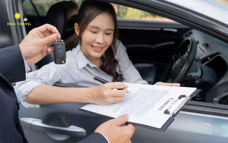 Khách hàng tin tưởng chọn thuê xe tại Hoài Travel