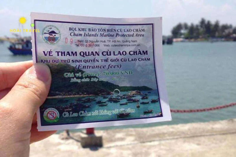 Vé cano đi Cù Lao Chàm